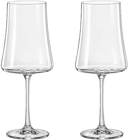 Jogo de 6 Taças P/Vinho Tinto Fundo Quadrado - DoceLar Loja