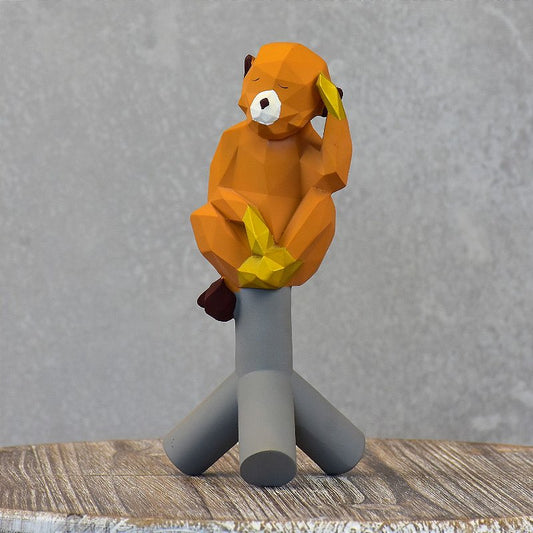 YL-76 ENFEITE MACACO NO GALHO P