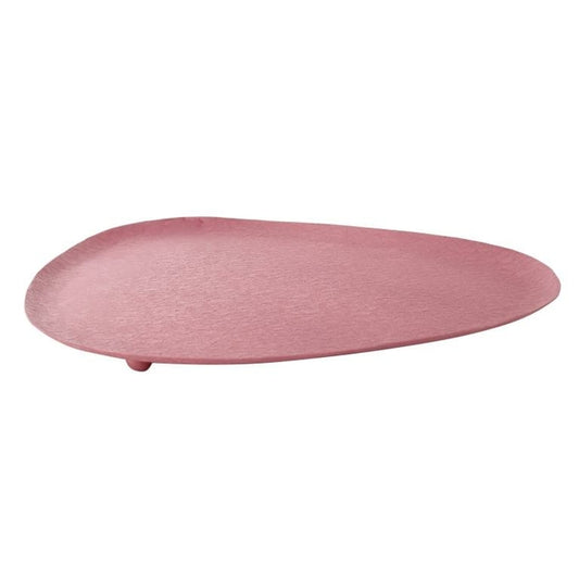 22493 BANDEJA METAL DETALHE IRREG 26,5X21,5X3CM