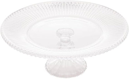 Prato de Cristal para Bolo Renaissance - DoceLar Loja