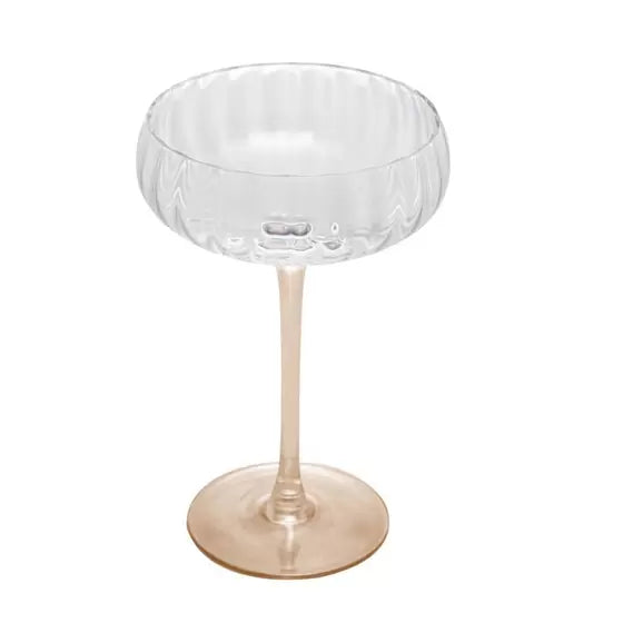 2 Taças Coupe Haste Âmbar Classic 280ml