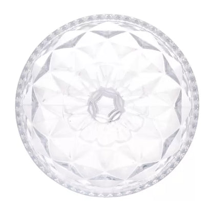 Potiche C/Pé de Cristal Diamond - DoceLar Loja