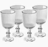 CJ 4 TACAS DE VIDRO PARA LICOR LINES 75ML