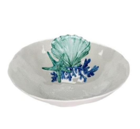 50083 SALADEIRA MELAMINA DESENHO ESTRELA DO MAR