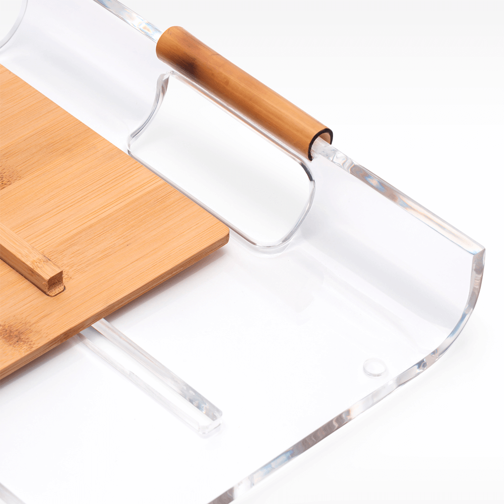 Bandeja de Serviço M -Bambu - DoceLar Loja