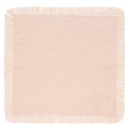 Guardanapo Franja Coloratta Natural - DoceLar Loja