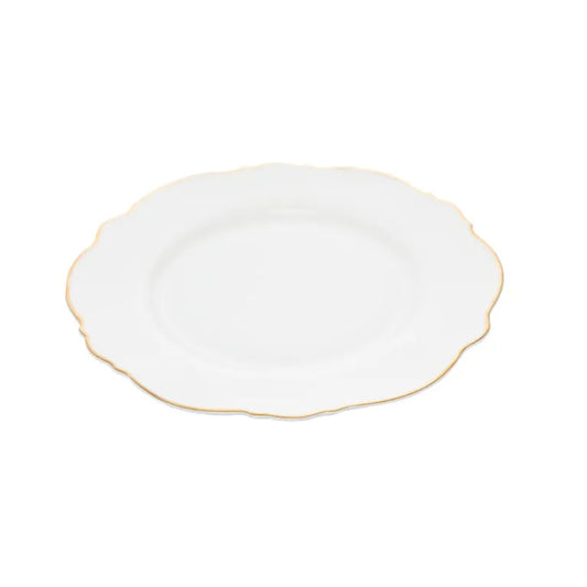 CJ 6 PRATOS SOBREMESA MALDIVAS FIO DOURADO