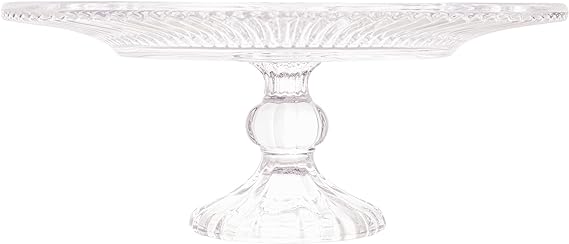 Prato de Cristal para Bolo Renaissance - DoceLar Loja