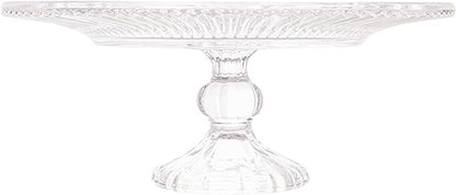 Prato de Cristal para Bolo Renaissance - DoceLar Loja