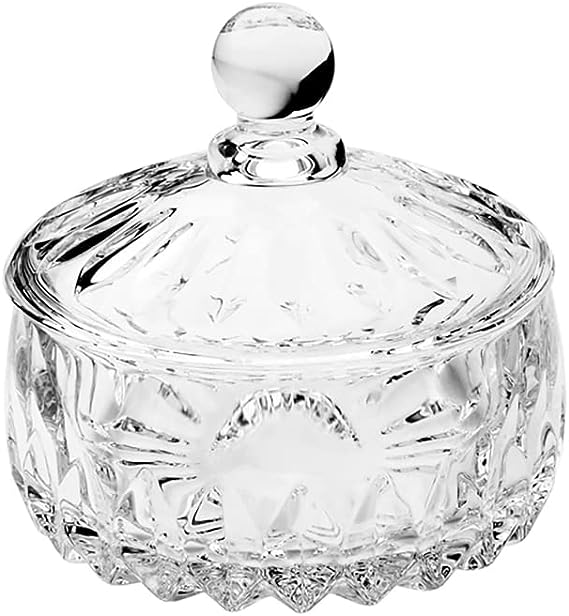 Potiche Decorativo Cristal Louise - DoceLar Loja