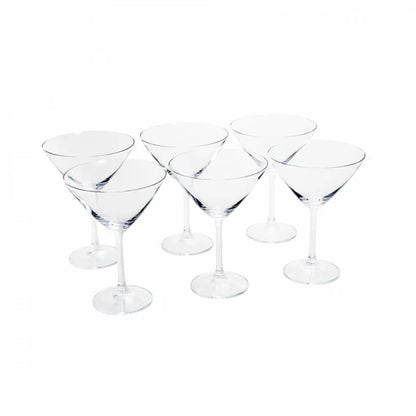 CJ 6 TACAS CRISTAL ECOLOGICO P/ COCKTAIL GASTRO/ COLIBRI 280ML