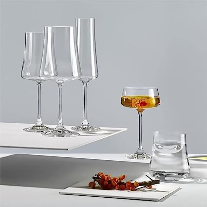 Jogo de 6 Taças P/Coquetel em Cristal Ecológico - DoceLar Loja