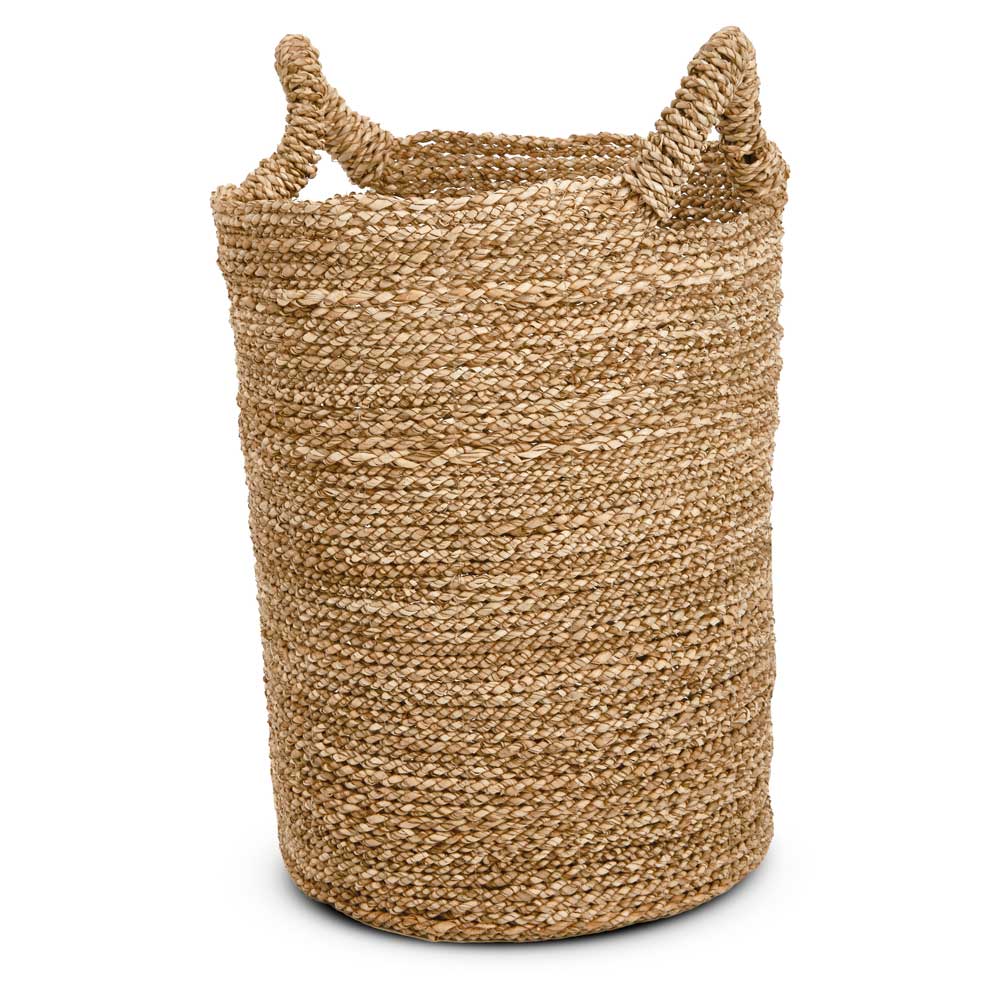 CESTO EM FIBRA NATURAL