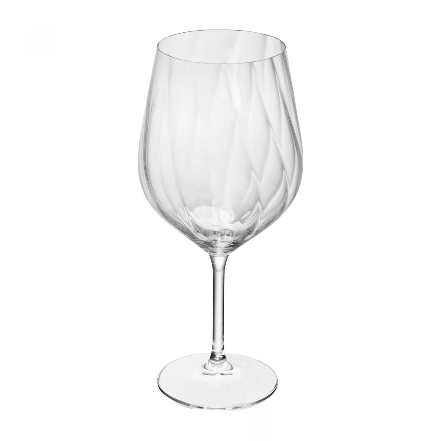 Conjunto 6 Taca de Vinho Crex Optic 480ml Cristal - Wolff