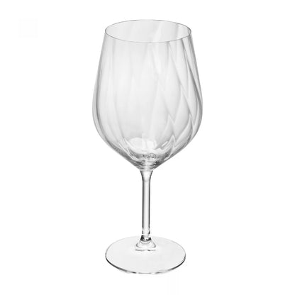 Conjunto 6 Taca de Vinho Crex Optic 480ml Cristal - Wolff