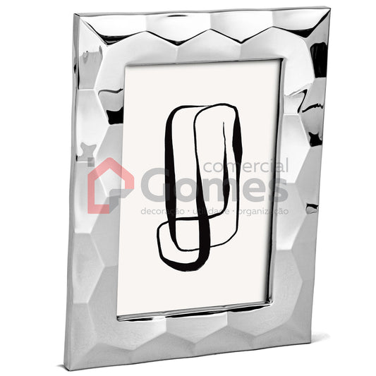 PORTA-RETRATOS EM METAL E VIDRO - 10X15