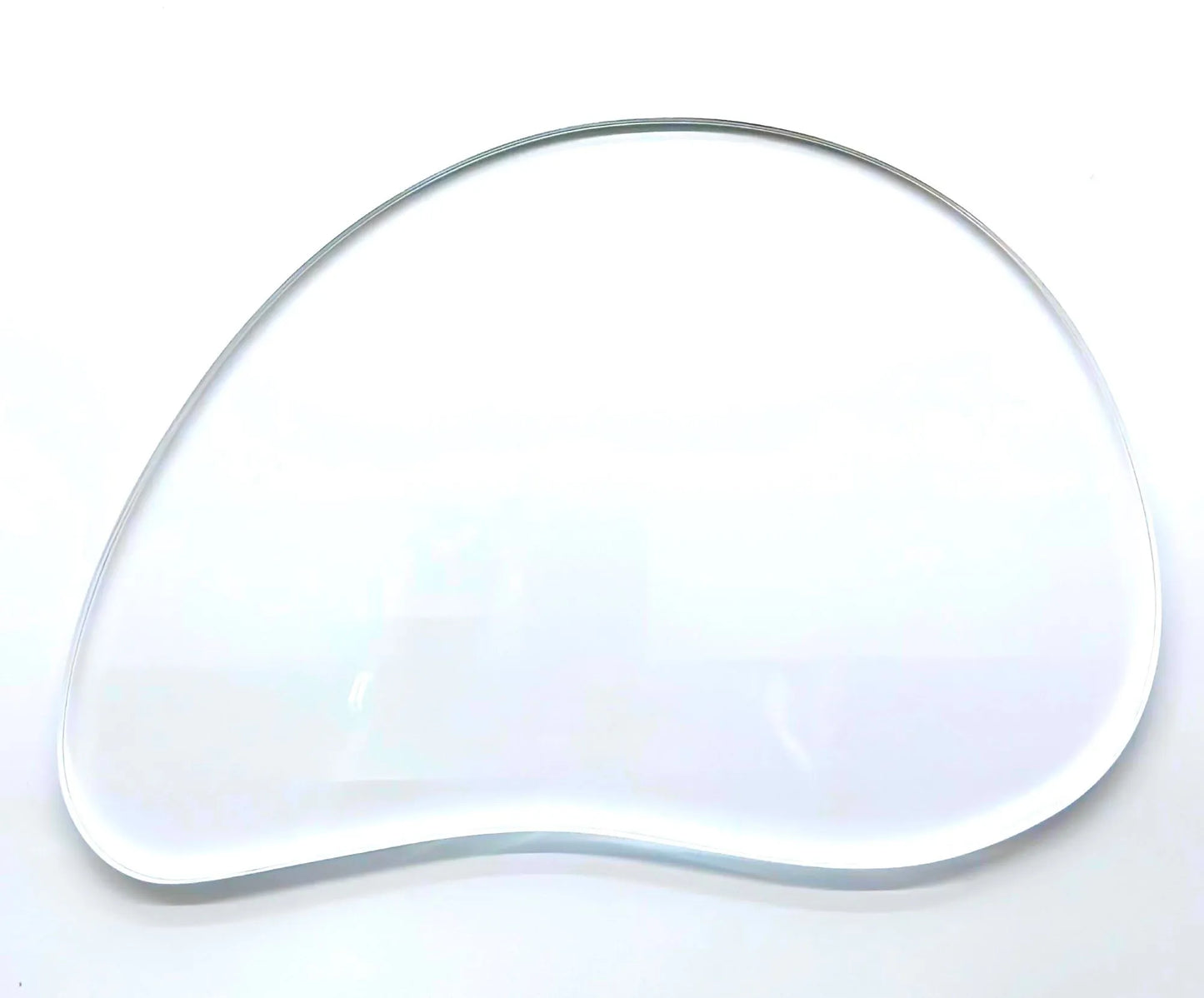 BANDEJA ORGANICA 02 28CM TRANSPARENTE