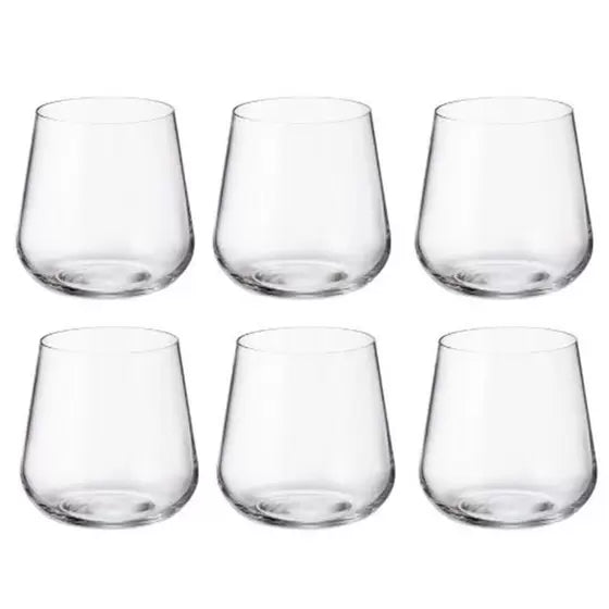 Cj 6 Copos Bohemia Ardea - DoceLar Loja