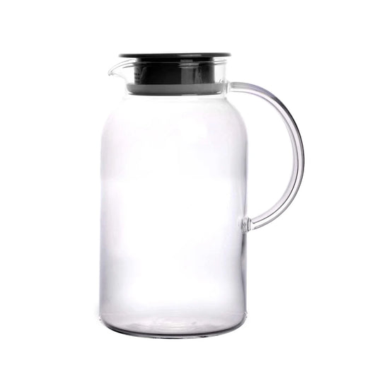 JARRA TWINKLE EM VIDRO BOROSSILICATO COM TAMPA EM AÇO INOX 1,8L