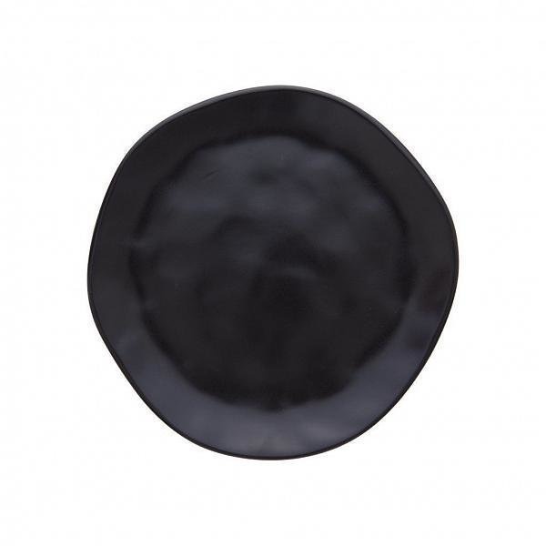Prato de Lanche Organic Preto - DoceLar Loja