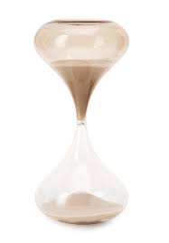 AMPULHETA EM VIDRO 60 MINUTOS