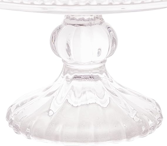 Prato de Cristal para Bolo Renaissance - DoceLar Loja