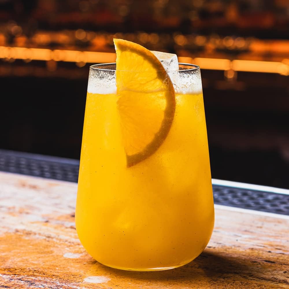 Cj 6 Copos Ardea em Cristal Ecológico - DoceLar Loja