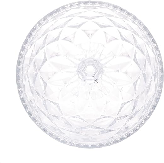 Potiche C/Pé de Cristal Diamond - DoceLar Loja