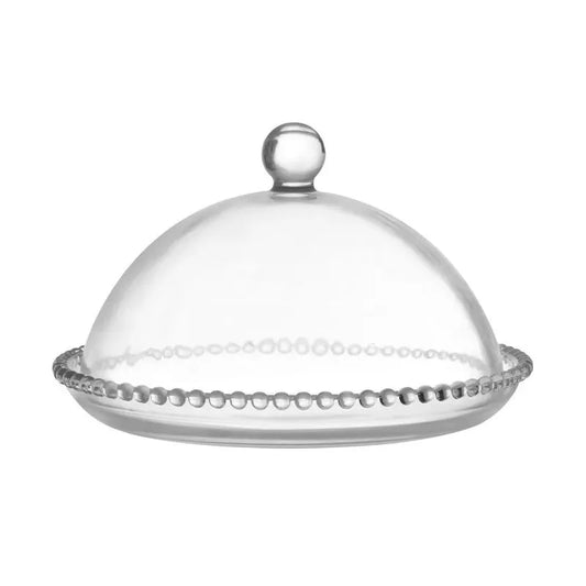 QUEIJEIRA CRISTAL DE CHUMBO PEARL 20x12cm