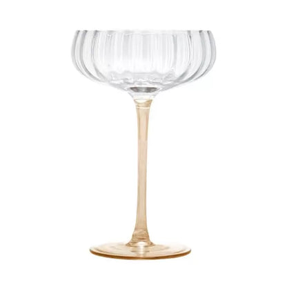 2 Taças Coupe Haste Âmbar Classic 280ml