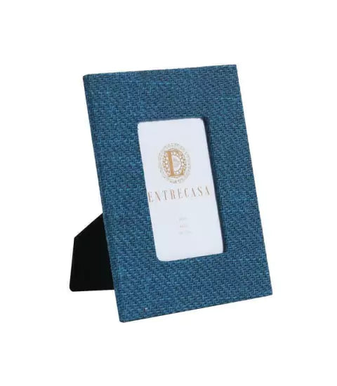 22240 PORTA RETRATO MADEIRA DET KANVAS BICOLOR 18,