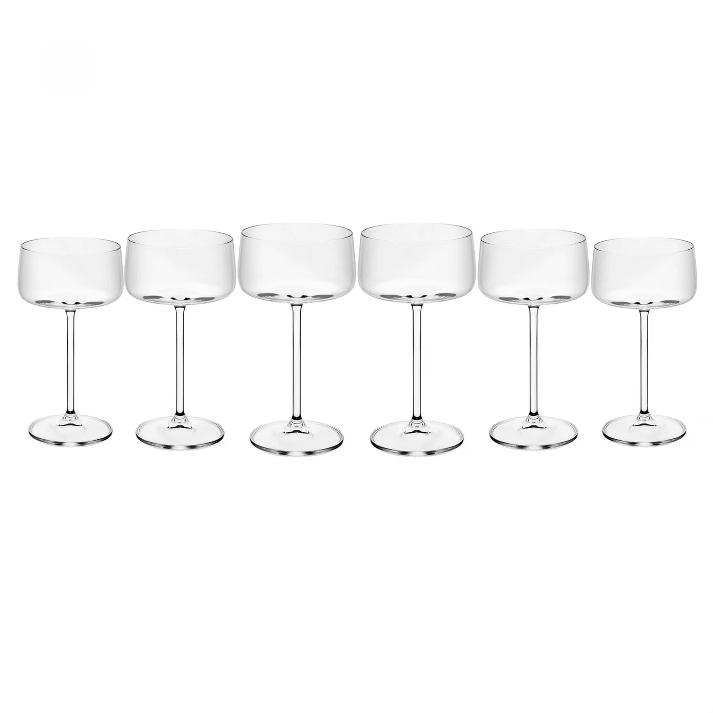 CJ 6 TACAS COUPE DE CRISTAL ECOLOGICO ALEX 220ML