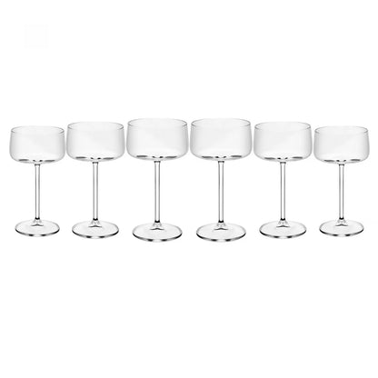 CJ 6 TACAS COUPE DE CRISTAL ECOLOGICO ALEX 220ML