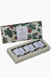 KIT SABONETE VEGETAL EM BARRA FIGO AMBARADO - 3x80G