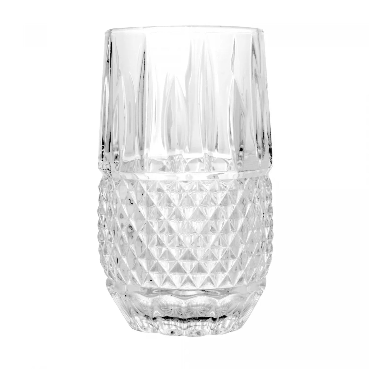 CONJUNTO 6 COPOS ALTOS DE VIDRO GLASGOW 350ML