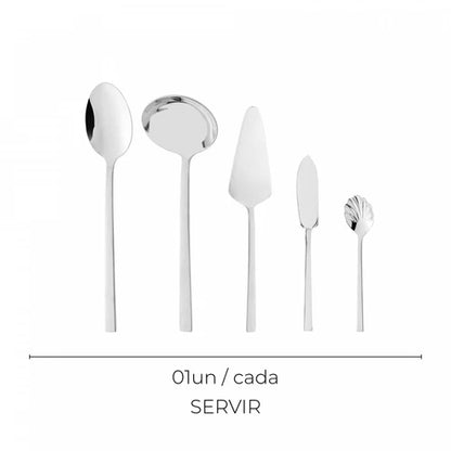 FAQUEIRO 35 PECAS FIRENZE AÇO INOX
