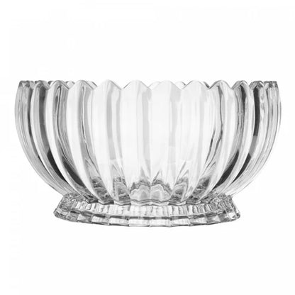 CENTRO DE MESA DE CRISTAL DE CHUMBO GENEVA 22CM X 22CM X 12CM