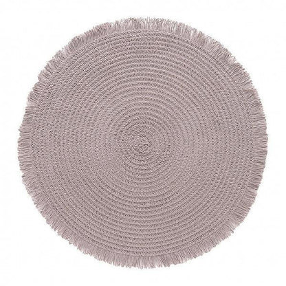 Jogo Americano Lana Cimento Queimado - DoceLar Loja