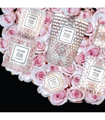 VELA COPO TRABALHADO 40H ROSE COLORED