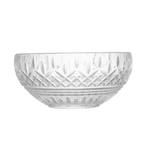 CENTRO DE MESA DECORATIVO CRISTAL DE CHUMBO LYS 25X12CM