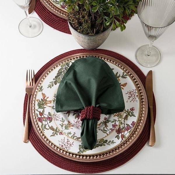 Guardanapo Home 4 Pcs Floresta - DoceLar Loja