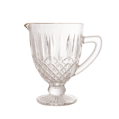 Jarra Wolff Greek De Vidro Com Fio Dourado