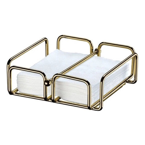 Porta Guardanapos Dourado-G