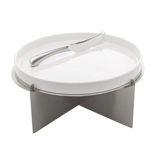 Rechaud de Cerâmica com Suporte Aço Inox e Faca-G