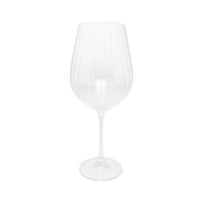 CJ 6 TACAS DE VINHO DE CRISTAL ECOLOGICO (LIVRE DE CHUMBO) COLUMBA OPTIC 850ML