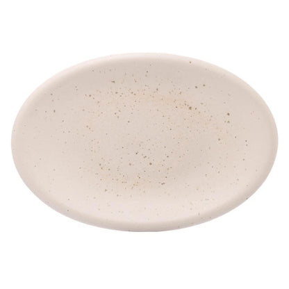 TRAVESSA PARA SERVIR DE CERAMICA MIST BRANCO MATTE 40CM X 27CM X 4CM