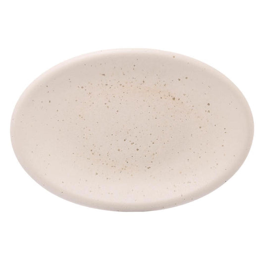 TRAVESSA PARA SERVIR DE CERAMICA MIST BRANCO MATTE 40CM X 27CM X 4CM