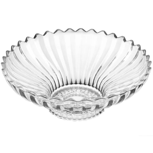 CENTRO DE MESA DE CRISTAL DE CHUMBO GENEVA 32CM X 32CM X 11CM