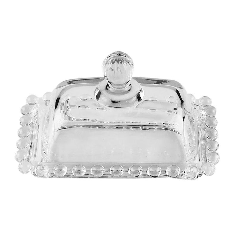 MANTEIGUEIRA CRISTAL DE CHUMBO PEARL 11x7x7cm