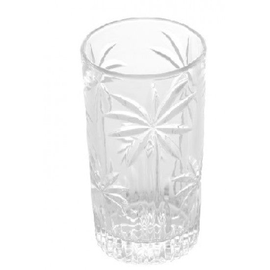 CJ 6 COPOS ALTOS CRISTAL DE CHUMBO PALM TREE 360ml